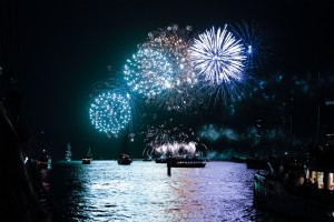 Tallship-fireworks June 25th - Banjaard